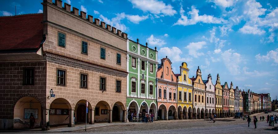 Csehország legszebb városai - Telc